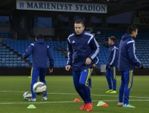 Фоторепортаж с тренировки молодежной сборной Казахстана в Норвегии