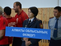 У полицейских Алматинской области появился собственный спорткомплекс