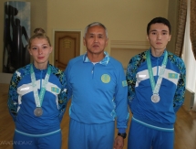 В Караганде состоялась пресс-конференция с победителями чемпионата Азии по таеквондо