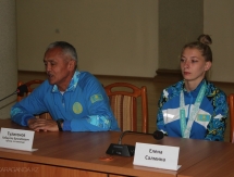 В Караганде состоялась пресс-конференция с победителями чемпионата Азии по таеквондо
