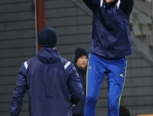 Фоторепортаж с предыгровой тренировки сборной Казахстана в Латвии