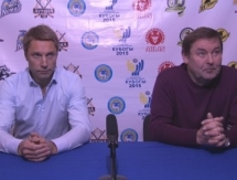 Видео послематчевой пресс-конференции игры чемпионата РК «Арлан» — «Бейбарыс» 2:3 