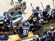 Видеообзор матча ВХЛ «Саров» — «Сарыарка» 3:1