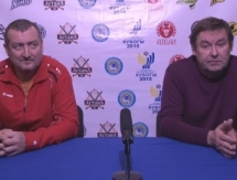 Видео послематчевой пресс-конференции игр чемпионата РК «Арлан» — «Кулагер» 1:3, 5:1