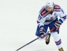 Илья Ковальчук тренировался по индивидуальной программе накануне игры с «Барысом»