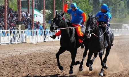 Tradiční kazašský zápas