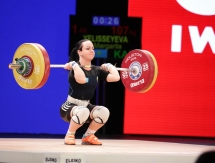 Фото с выступления Маргариты Елисеевой на чемпионате мира