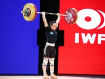Фото с выступления Маргариты Елисеевой на чемпионате мира