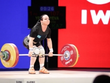 Фото с выступления Маргариты Елисеевой на чемпионате мира