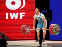 Фоторепортаж с выступления Ермека Омиртая на чемпионате мира в Хьюстоне