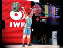 Фоторепортаж с выступления Ермека Омиртая на чемпионате мира в Хьюстоне