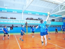 Армейские волейбольные команды борются за кубок генерала армии Мухтара Алтынбаева