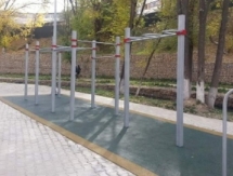 Площадка для занятий Street workout открылась в Шымкенте