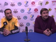Видео послематчевой пресс-конференции игр чемпионата РК «Арлан» — «Темиртау» 2:1, 3:1
