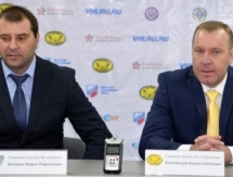 Видео послематчевой пресс-конференции игры ВХЛ «Сарыарка» — «Ермак» 3:2