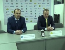 Видео послематчевой пресс-конференции игры ВХЛ «Сарыарка» — «Рязань» 1:3 