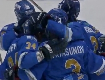 Видео шайб матча КХЛ «Барыс» — «Адмирал» 4:3