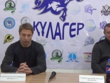 Видео послематчевой пресс-конференции игр чемпионата РК «Кулагер» — «Бейбарыс» 2:1 Б, 2:3