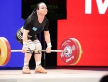Фото с выступления Маргариты Елисеевой на чемпионате мира
