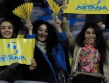 Матч «Астана» — «Бенфика» посетили 15 089 зрителей
