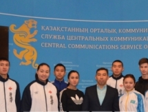 Жители Кокшетау встретили чемпионов страны по киокушинкай-кан карате