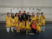 Прошел чемпионат РК по мини-футболу среди девушек до 19 лет