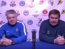 Видео послематчевой пресс-конференции игр чемпионата РК «Арлан» — «Номад» 3:1, 5:3