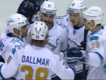 Видео шайб матча КХЛ «Амур» — «Барыс» 3:2 