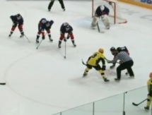 Видео матча ВХЛ «Сокол» — «Сарыарка» 5:6