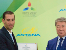 Винченцо Нибали и Фабио Ару стали почетными послами ЭКСПО-2017