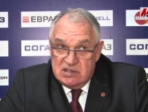 Видео послематчевой пресс-конференции игры КХЛ «Металлург» Новокузнецк — «Барыс» 2:6 