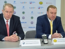 Видео послематчевой пресс-конференции игры ВХЛ. «Сарыарка» — «Кристалл» 4:2