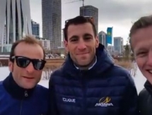 Велокоманда «Астана» поздравила казахстанцев с Новым годом