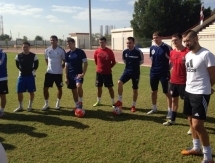 Фоторепортаж с первой тренировки «Окжетпеса» в ОАЭ