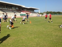 Фоторепортаж с первой тренировки «Окжетпеса» в ОАЭ