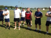 Фоторепортаж с первой тренировки «Окжетпеса» в ОАЭ