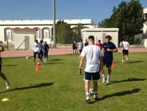 Фоторепортаж с первой тренировки «Окжетпеса» в ОАЭ