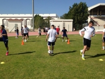 Фоторепортаж с первой тренировки «Окжетпеса» в ОАЭ