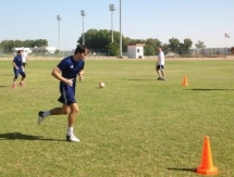 Фоторепортаж с первой тренировки «Окжетпеса» в ОАЭ