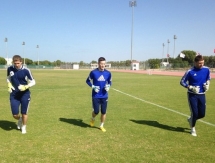 Фоторепортаж с первой тренировки «Окжетпеса» в ОАЭ