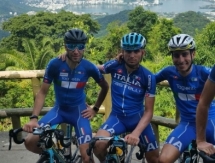 Нибали, Ару и Аньоли провели разведку олимпийской трассы в Рио-де-Жанейро