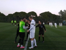 Фоторепортаж с товарищеского матча «Тобол» — «Сараюни» 2:0