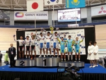 Казахстанские трековики выиграли три медали чемпионата Азии в Японии