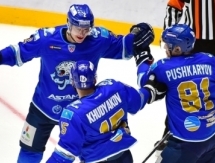 «Барыс» остался на седьмой строчке Восточной конференции КХЛ
