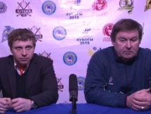 Видео послематчевой пресс-конфереции игр чемпионата РК «Арлан» — «Астана» 4:0, 8:2