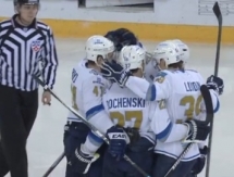 Видео шайб матча КХЛ «Лада» — «Барыс» 1:4