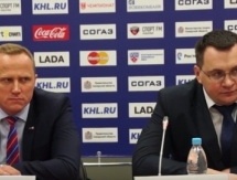 Видео послематчевой пресс-конференции игры КХЛ «Лада» — «Барыс» 1:4