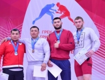 Результаты второго дня чемпионата РК по греко-римской борьбе