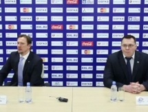 Видео послематчевой пресс-конференции игры КХЛ «Барыс» — «Торпедо» 5:2