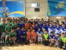 Ерлан Кожагапанов принял участие в торжественном открытии футбольного центра в СКО